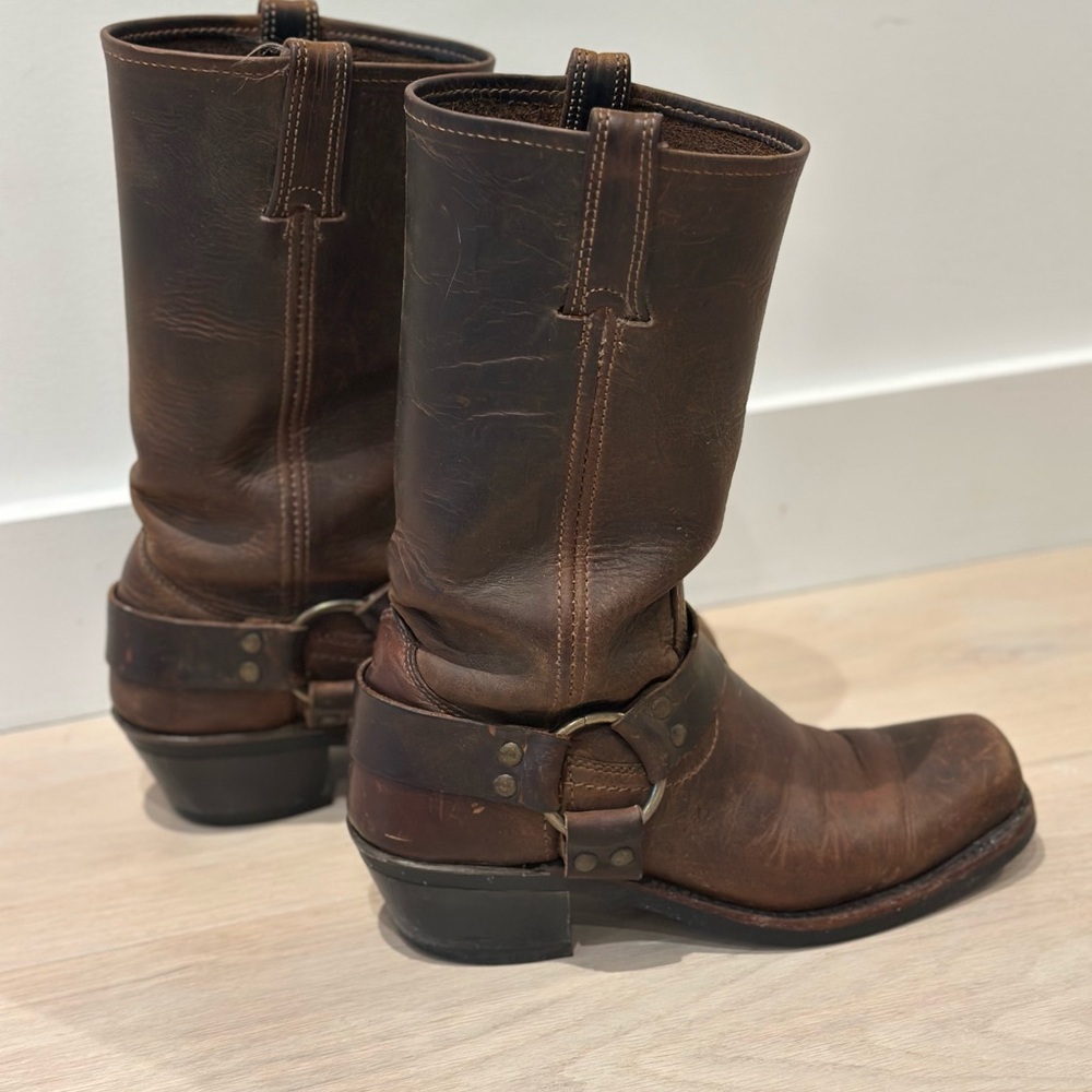 Frye Brown Leather Boots